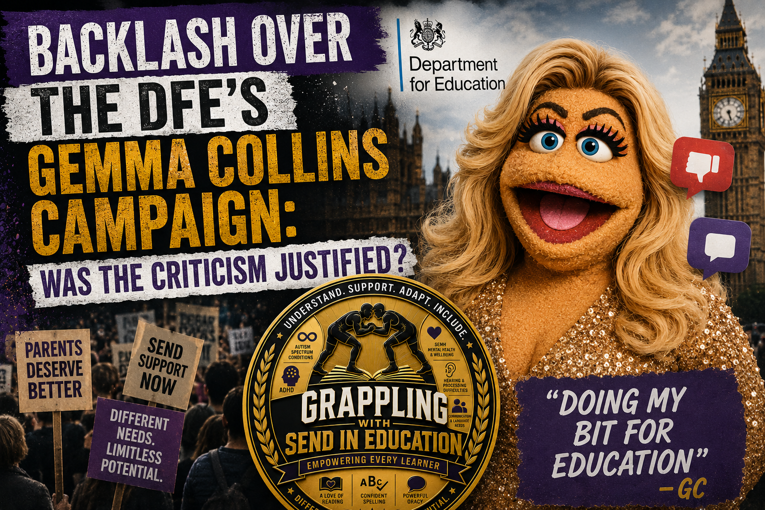Backlash Over the DFE’s Gemma Collins Campaign: Was the Criticism Justified?